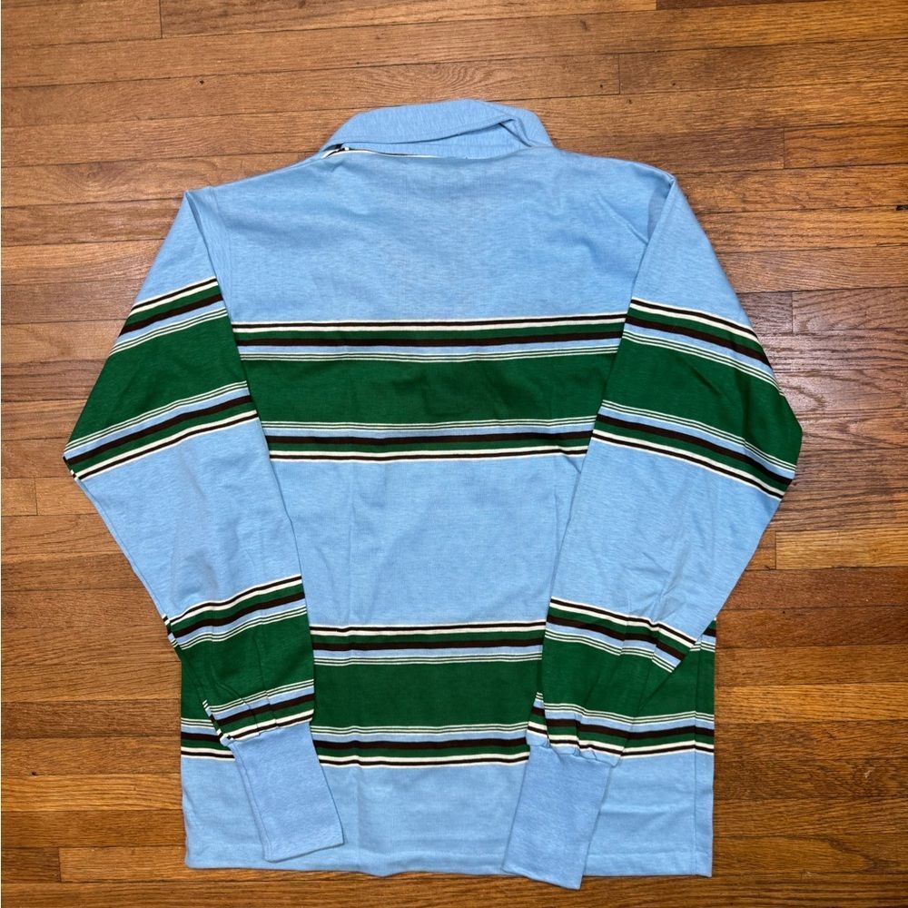 Vintage Striped Rugby Polo Shirt - Picture 2 of 5